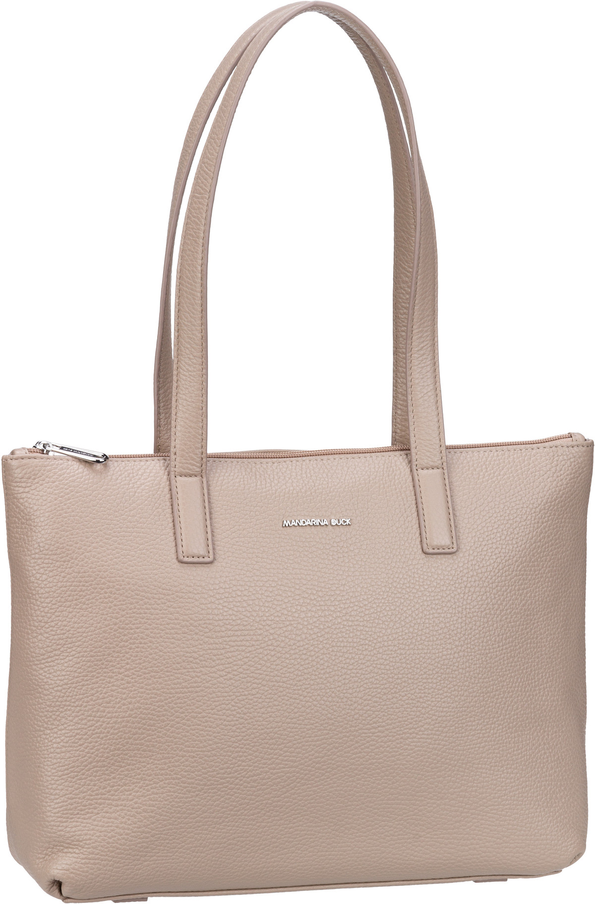 Mandarina Duck Mellow Leather Shopper FZT53  in Beige (8.9 Liter), Shopper von Mandarina Duck