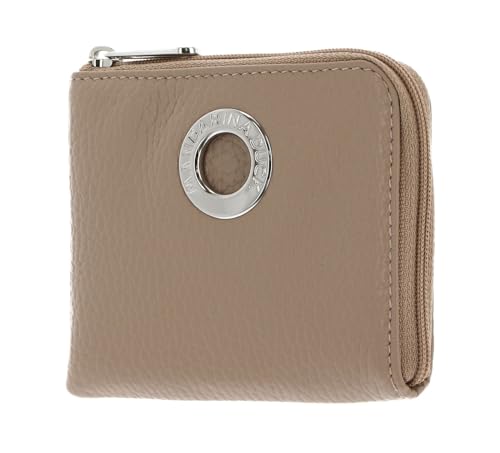 Mandarina Duck Mellow Leather Wallet Warm Taupe von Mandarina Duck