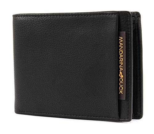 Mandarina Duck Unisex Dual Reisezubehör-Brieftasche, Schwarz von Mandarina Duck