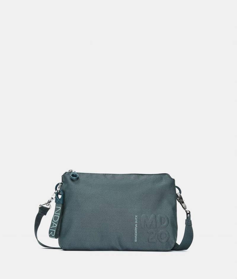Mandarina Duck - QMT Handtasche Mit Reißversc Md20 Crossover Pine Green Oliv von Mandarina Duck