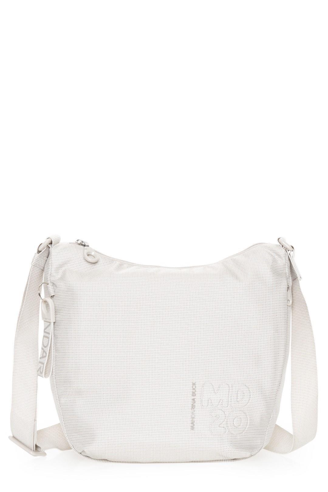 Mandarina Duck - QMT Hobobag Md20 Crossover Whitecap Gray Weiß von Mandarina Duck