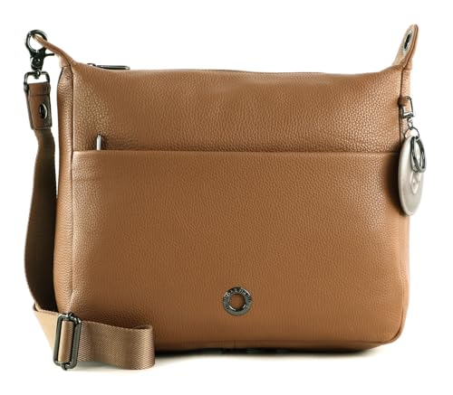 Mandarina Duck Schultertasche Braun (Indian Tan) Mellow Leather P10fzt49 32 x 28 x 10 cm (L x H x B) von Mandarina Duck