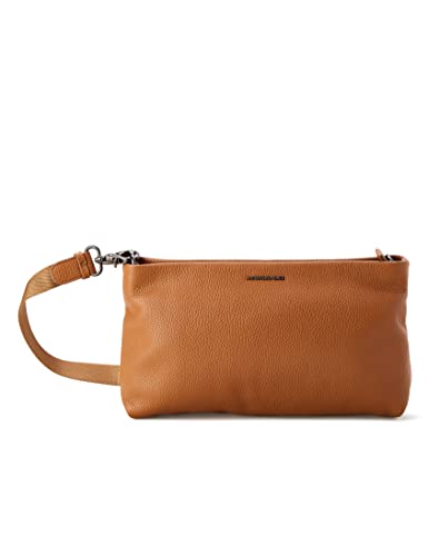 Mandarina Duck Damen Mellow Leather Schultertasche, Indian Tan, 31x18x6 (L x H W) EU von Mandarina Duck