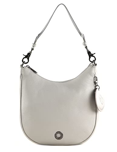 Mandarina Duck Schultertasche Grau (Pearl) Mellow Leather P10fzt75 26 x 28 x 9,5 (L x H x B) von Mandarina Duck