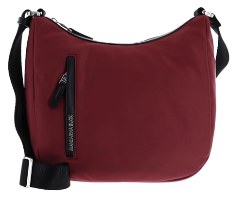 Mandarina Duck Schultertasche Hunter Hobo Bag Grape dunkelrot von Mandarina Duck