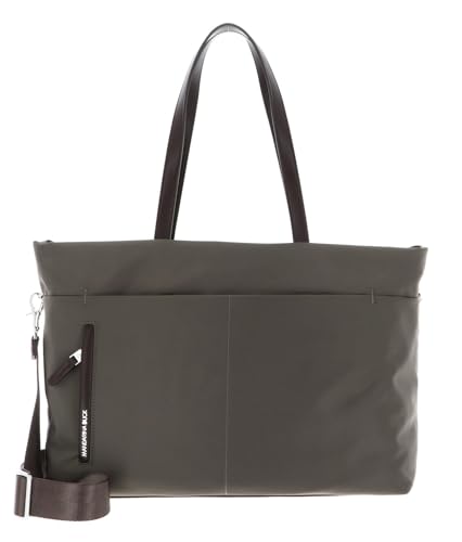 Mandarina Duck Schultertasche mit Laptopfach Hunter Shopper Pirite khaki von Mandarina Duck