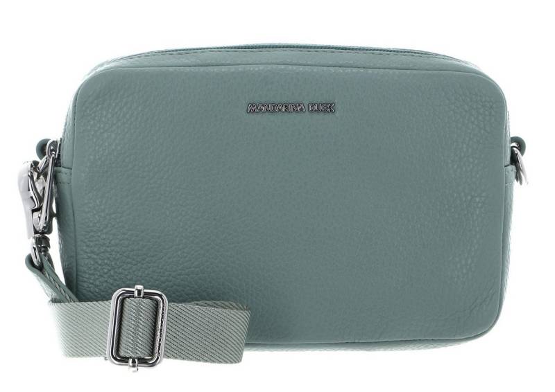Mandarina Duck Umhängetasche Crossbody Camera Bag, aus echtem Kalbsleder von Mandarina Duck