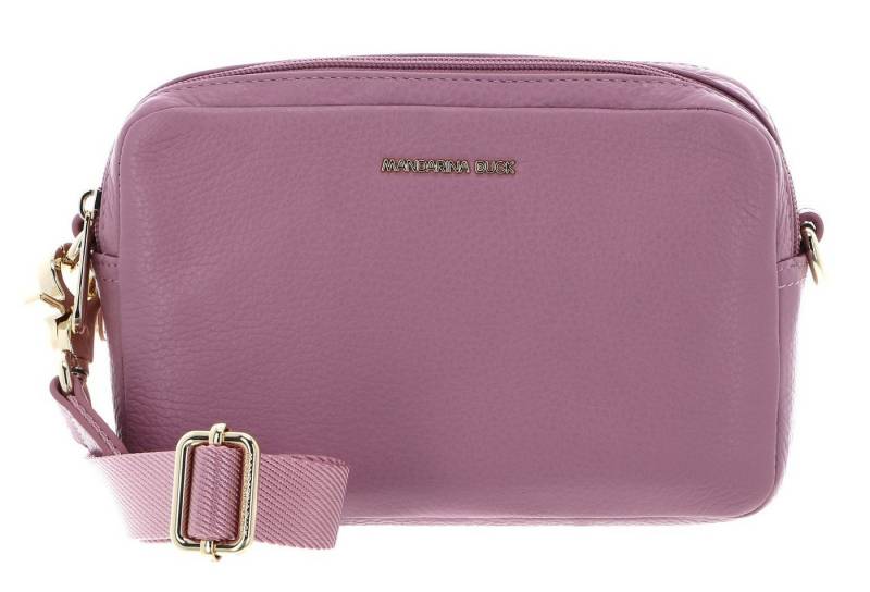 Mandarina Duck Umhängetasche Crossbody Camera Bag, aus echtem Kalbsleder von Mandarina Duck