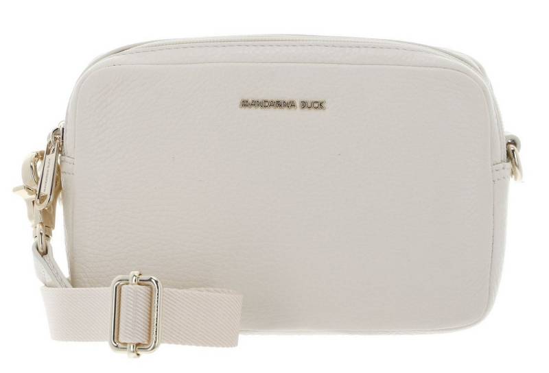 Mandarina Duck Umhängetasche Crossbody Camera Bag, aus echtem Kalbsleder von Mandarina Duck