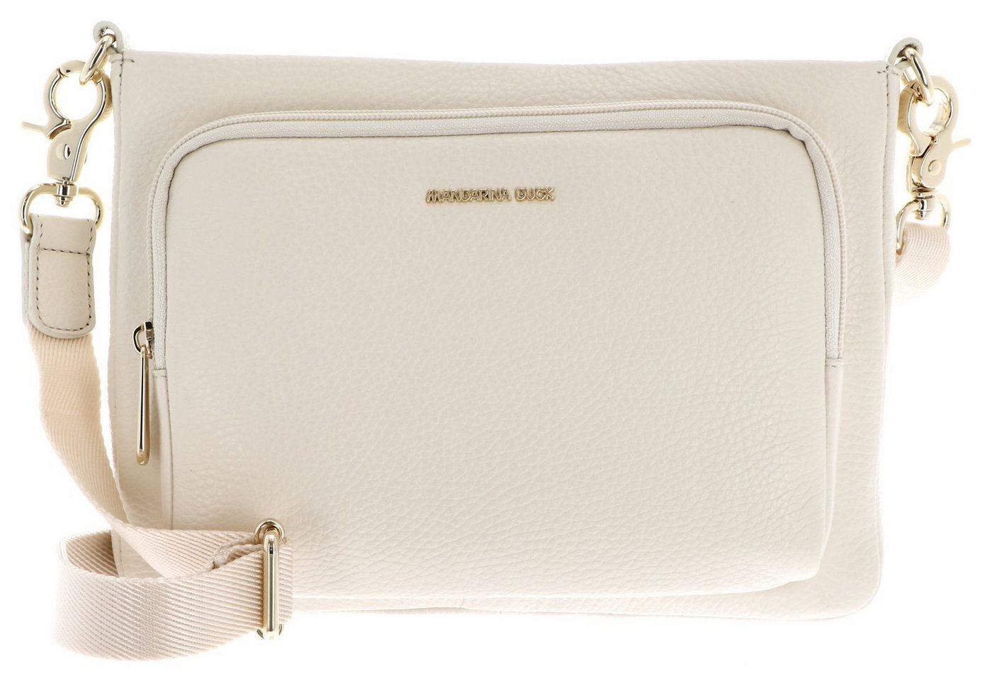 Mandarina Duck Umhängetasche Crossover Bag, aus echtem Rindsleder von Mandarina Duck