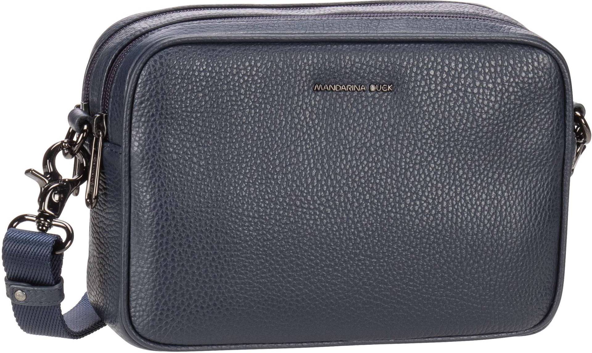 Mandarina Duck Mellow Leather Camera Bag FZT83  in Navy (3.5 Liter), Schultertasche von Mandarina Duck