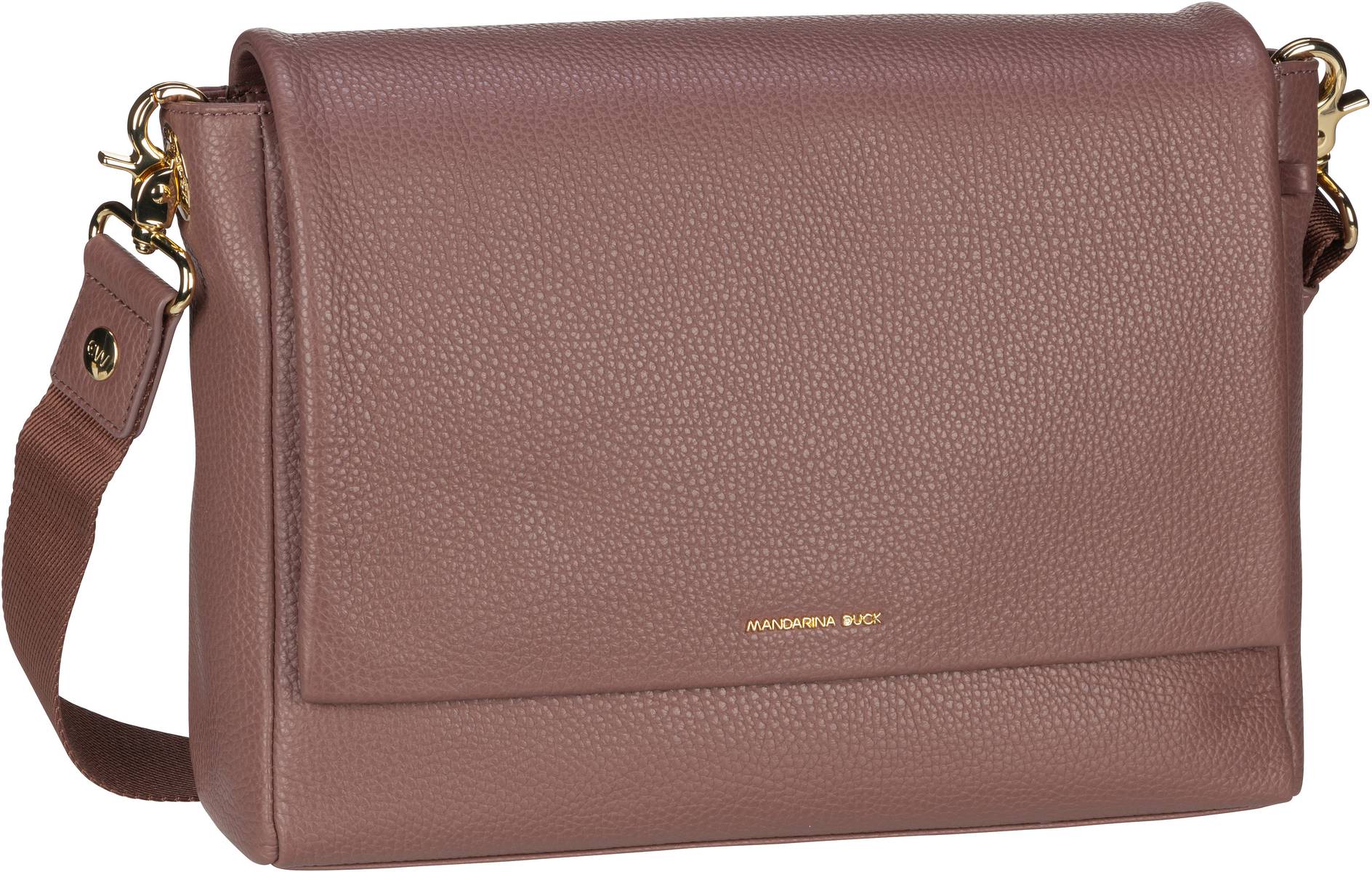 Mandarina Duck Mellow Leather Messenger FZT39  in Braun (6.2 Liter), Umhängetasche von Mandarina Duck