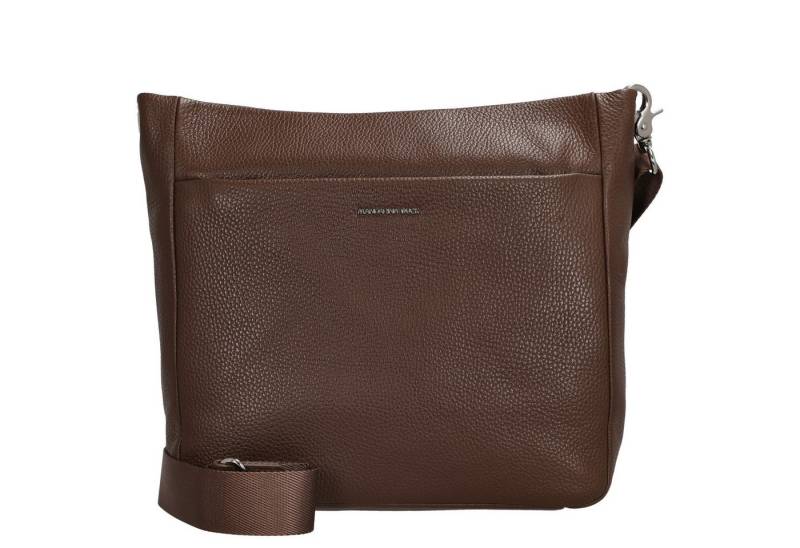 Mandarina Duck Umhängetasche Mellow Leather - Umhängetasche L 35 cm (milk chocolate) von Mandarina Duck