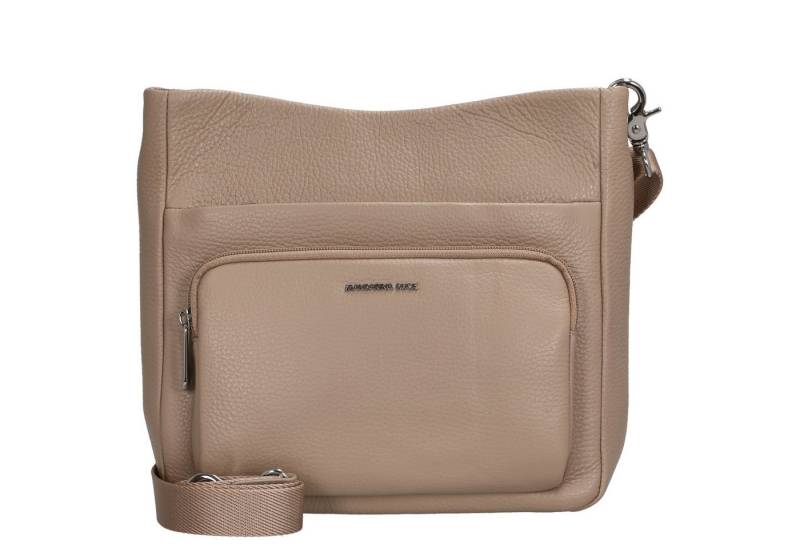 Mandarina Duck Umhängetasche Mellow Leather - Umhängetasche M 30 cm (warm taupe) von Mandarina Duck
