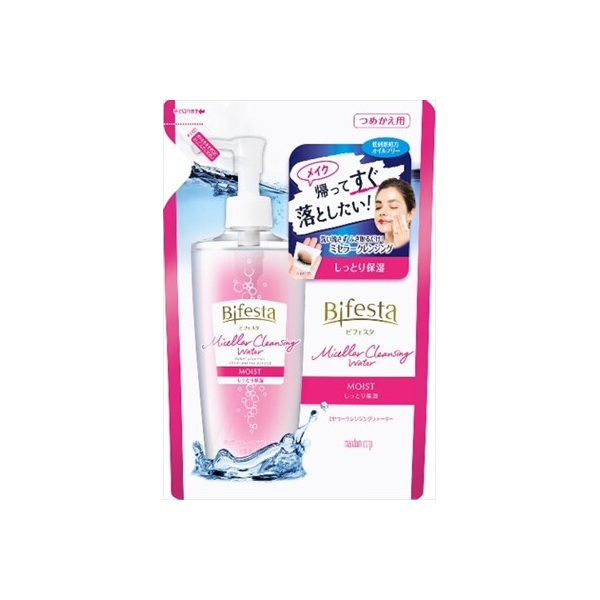 Mandom - Bifesta Micellar Cleansing Water Refill - 360ml - Moist von Mandom