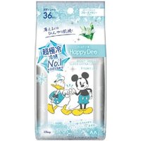 Mandom - Disney Donald Duck Mickey Mouse Happy Deo Body Sheet Super Extra Cool Frozen Lily - 36 pcs Mandom - Disney Donald Duck Mickey Mouse Happy Deo Body Sheet Super Extra Cool Frozen Lily - 36 pcs von Mandom