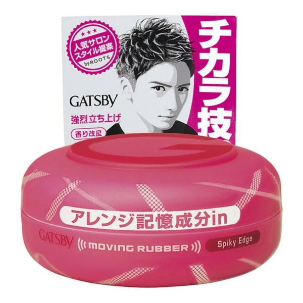 Mandom - Gatsby Moving Rubber - 80g - Spiky Edge Pink von Mandom