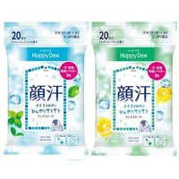 Mandom - Happy Deo Face Sheet Clear Fruity - 20 pcs von Mandom