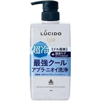 Mandom - Lucido Q10 Deodorant Scalp Shampoo Extra Cool Type 380ml Refill von Mandom