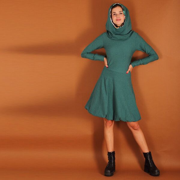 ManduTrap Ballonkleid aus Bio-Baumwolle kbA mit Kapuze/Hoodie von ManduTrap