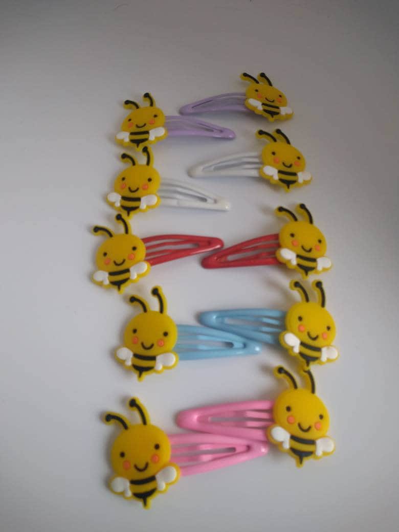 Haarspange Biene von Mandyskreativeseite