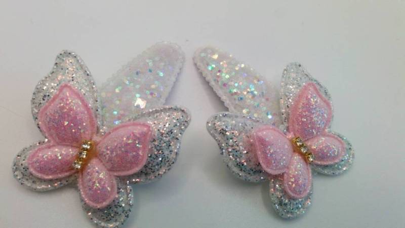 Schmetterling Haarspangen von Mandyskreativeseite