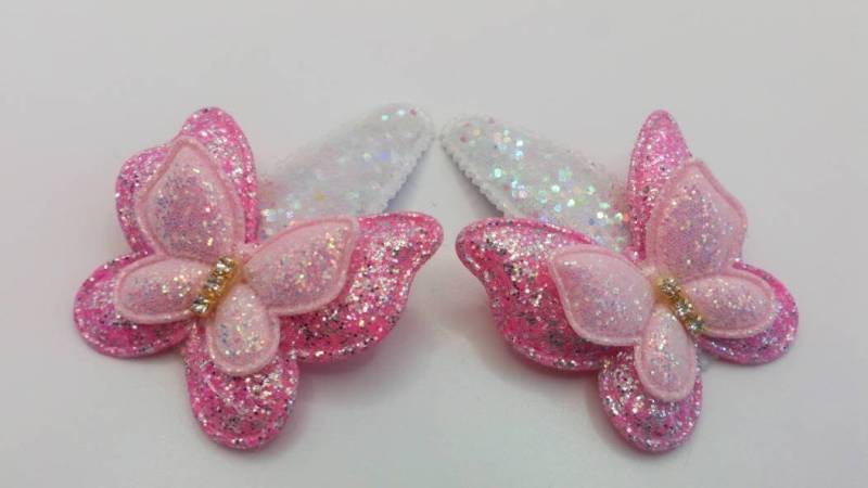 Schmetterling Haarspangen von Mandyskreativeseite