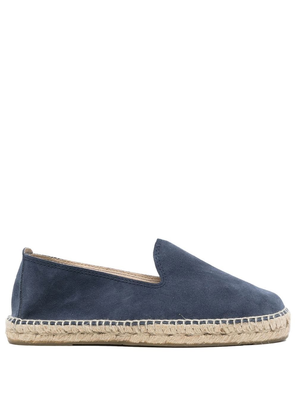 Manebi Espadrilles aus Leder - Blau von Manebi