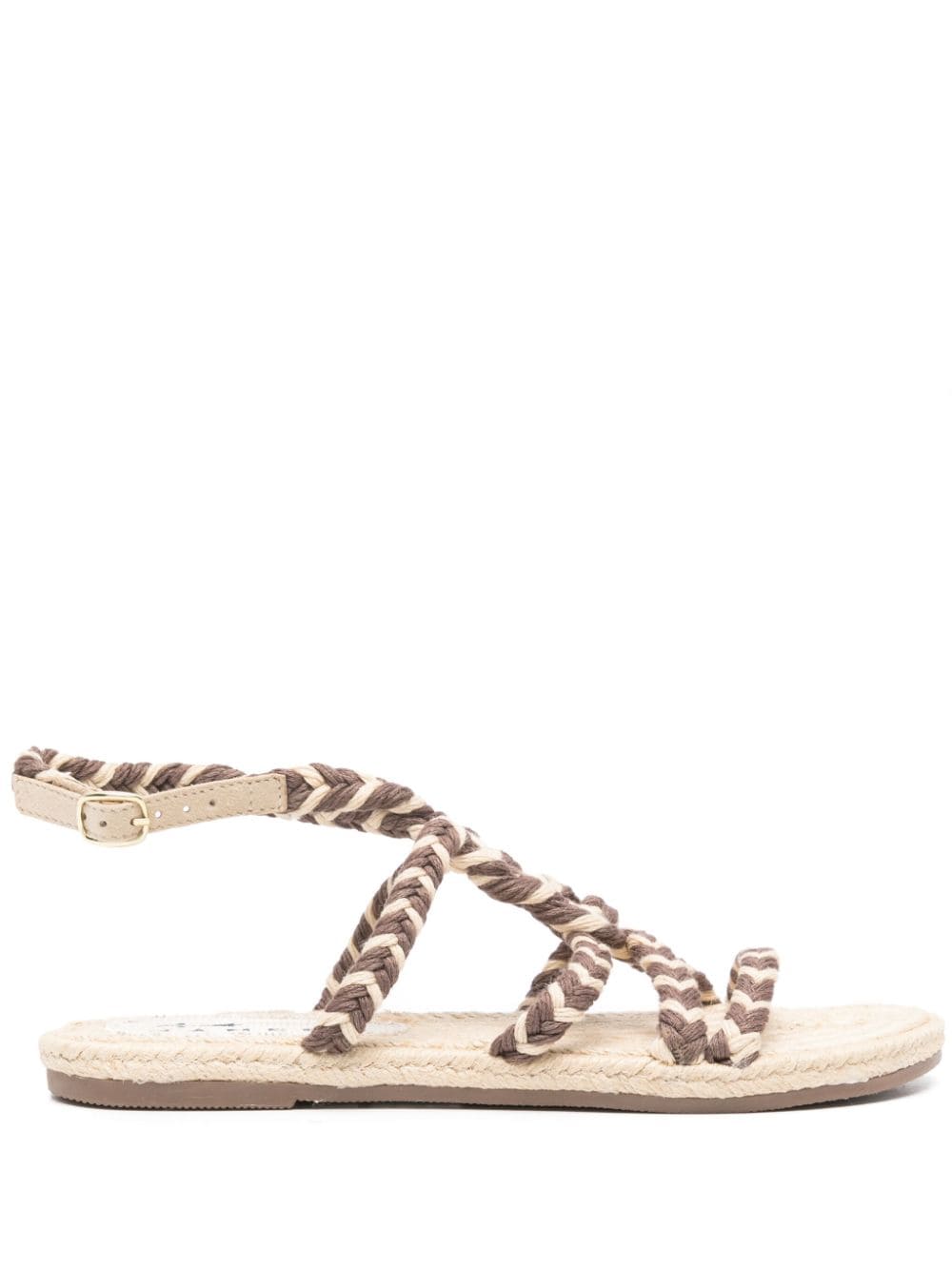 Manebi Espadrilles mit geflochtenen Riemen - Braun Manebi Espadrilles mit geflochtenen Riemen - Braun von Manebi