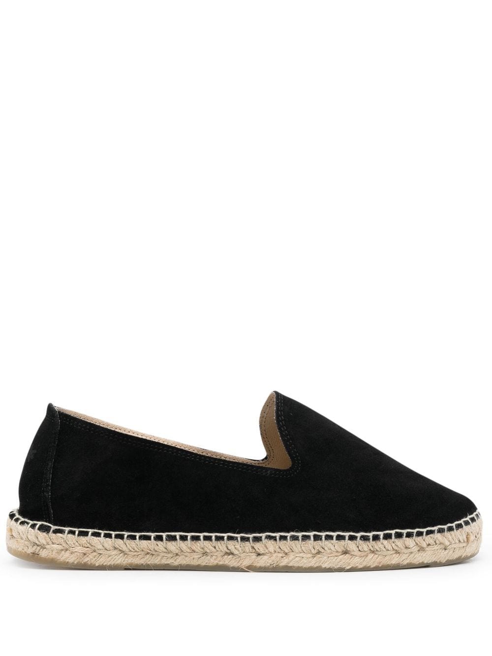 Manebi Espadrilles mit runder Kappe - Schwarz von Manebi