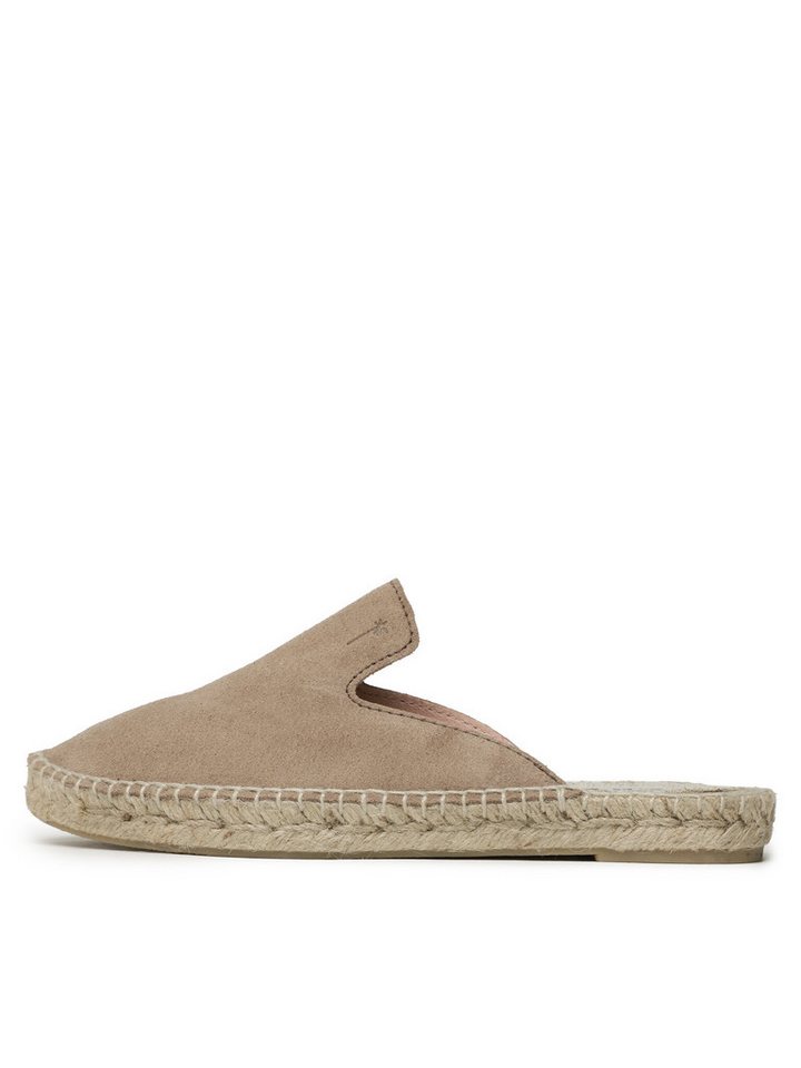 Manebi Manebi Damen-Espadrilles MANEBI-MULES W 1,9 M0 W 1,9 VINTAGE TAUPE Bra Espadrille von Manebi