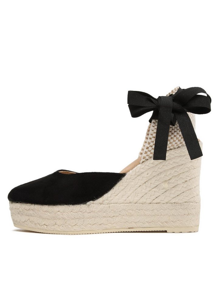 Manebi Manebi Damen Espadrilles MANEBI-WEDGE ESPADRILLES K 1.0 WV K 1.0 BLACK Espadrille von Manebi