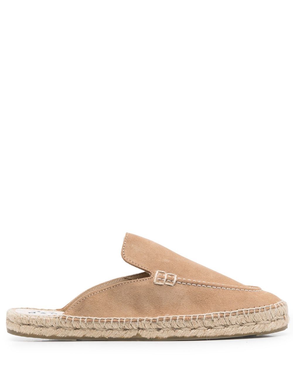 Manebi Espadrilles aus Wildleder - Nude von Manebi