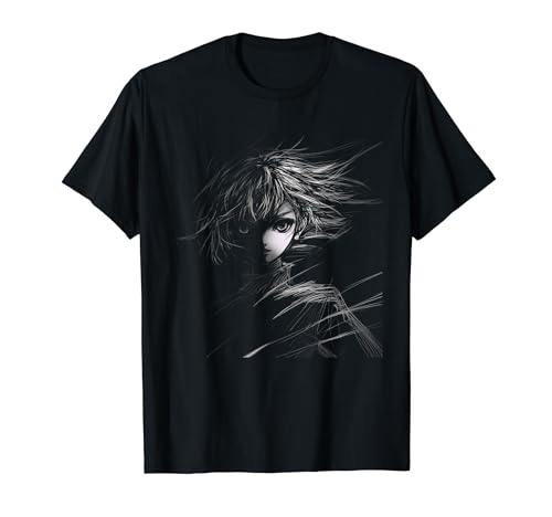 Manga Girl Anime Zeichnen Skizzieren T-Shirt von Manga Girl Anime Zeichnen Skizzieren Shop