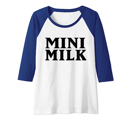 Damen Mini Milch - keine Big Titty Monster Brüste? kein Problem Raglan von Manga T-Shirts