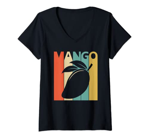 Damen Mango Kostüm T-Shirt mit V-Ausschnitt von Mango Outfit für Feinschmecker