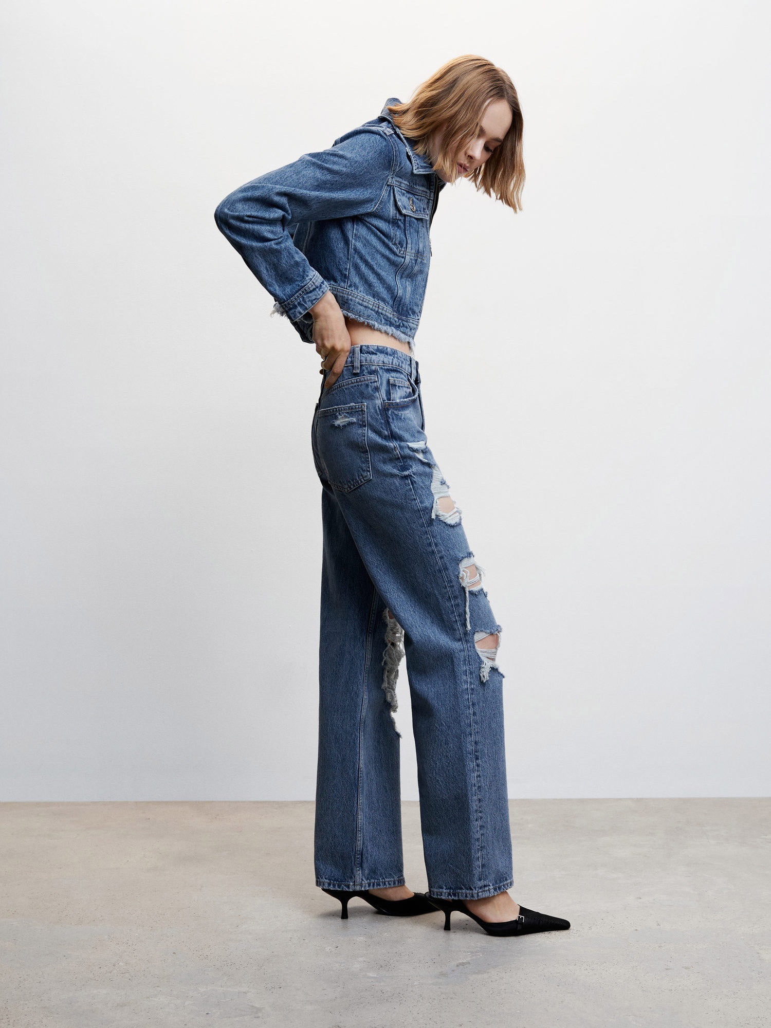 Jeans 'Brokens' von Mango