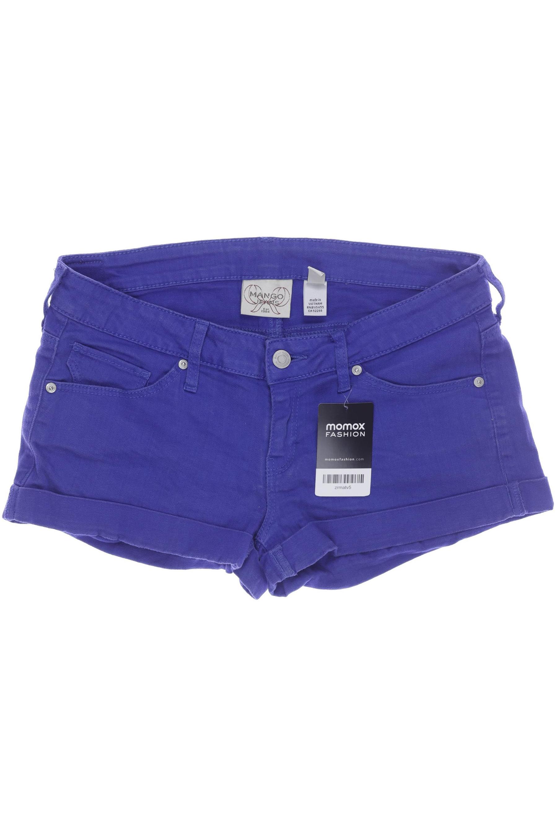 MANGO Damen Shorts, blau von Mango