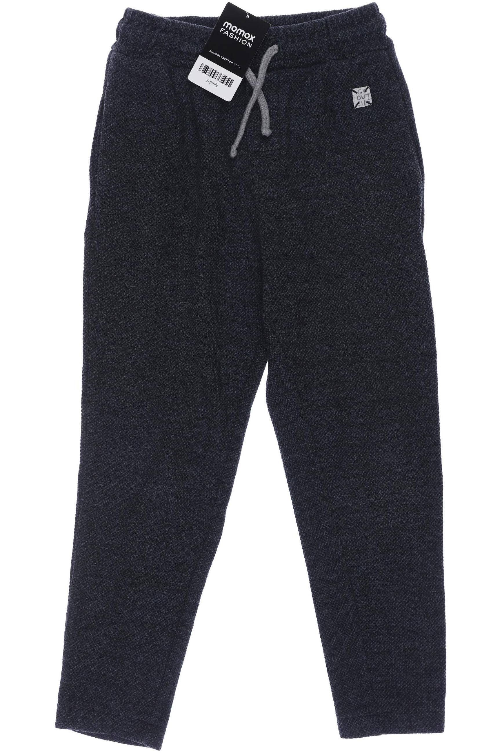 Mango Herren Stoffhose, türkis, Gr. 128 von Mango