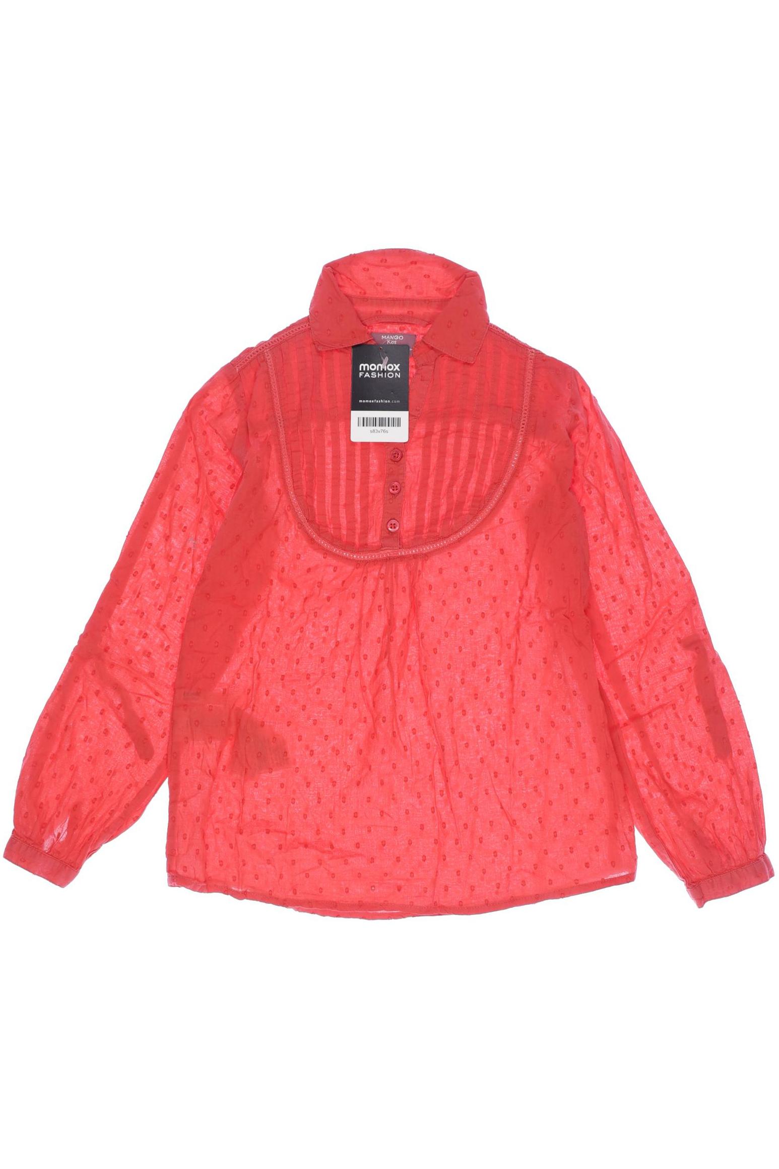 MANGO Mädchen Bluse, rot von Mango