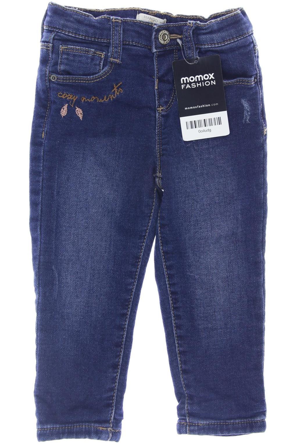 MANGO Mädchen Jeans, blau von Mango