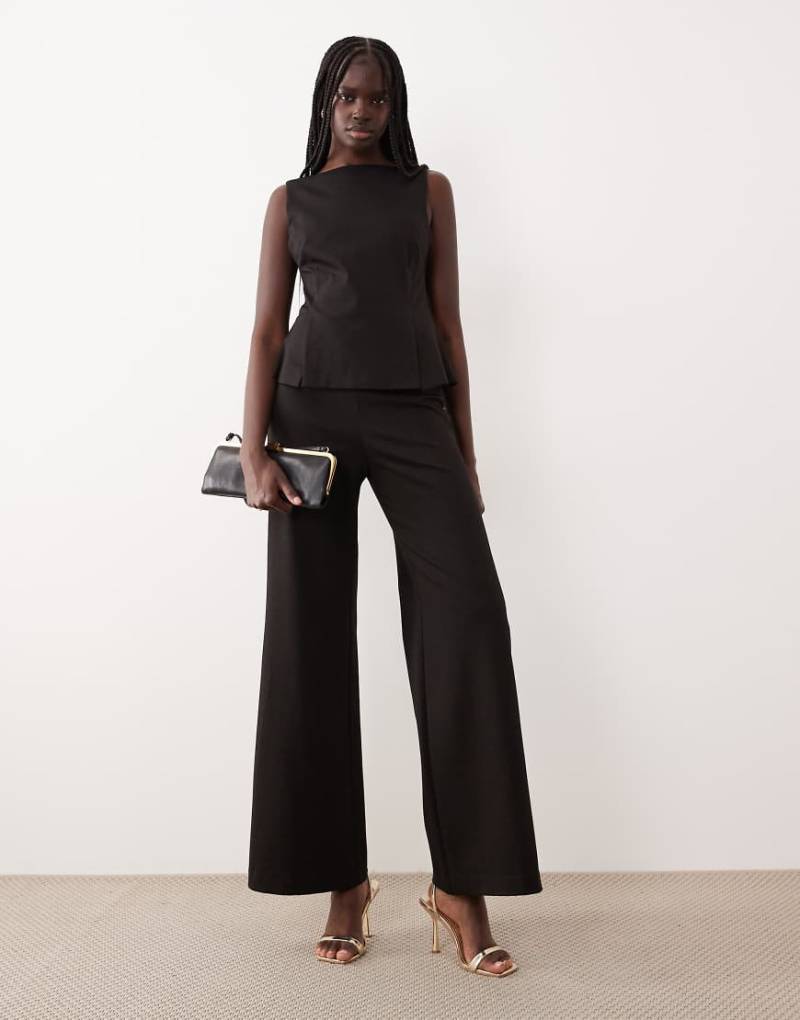 Mango - Ärmelloser, eleganter Jumpsuit in Grau von Mango