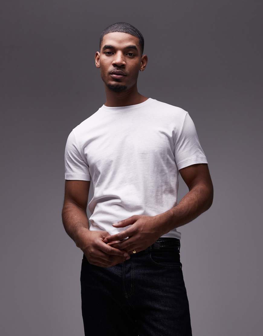 Mango - Basic-T-Shirt in Weiß von Mango