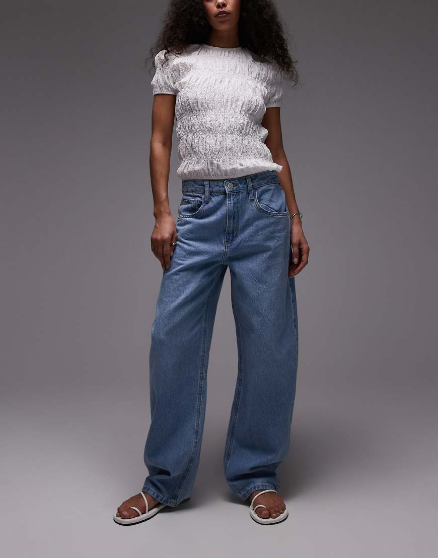 Mango - Bet - Balloon-Jeans in Hellblau Mango - Bet - Balloon-Jeans in Hellblau von Mango