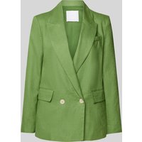 Mango Blazer mit Reverskragen Modell 'TEMPOLI' in Schilf, Größe S von Mango