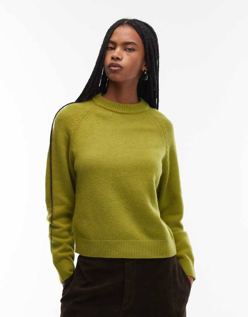 Mango - Capsule - Pullover aus Wollmix in Dunkelgrün Mango - Capsule - Pullover aus Wollmix in Dunkelgrün von Mango