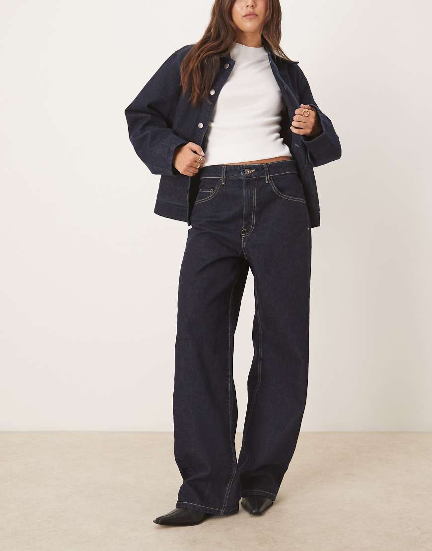 Mango - Charlot - Jeans in Indigoblau aus reiner Baumwolle mit abgerundetem Beinschnitt Mango - Charlot - Jeans in Indigoblau aus reiner Baumwolle mit abgerundetem Beinschnitt von Mango