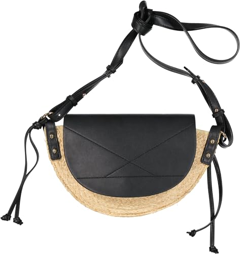 Mango Damen Capelo Umhängetasche schwarz von Mango