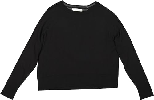 Mango Damen Feinstrick Pullover 'Lucca2', schwarz (DE/NL/SE/PL, Alphanumerisch, Gr.M, Regular, Regular, schwarz) von Mango