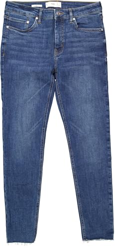 Mango Damen Jeans *328ISA* blau (DE/NL/SE/PL, Numerisch, 40, Regular, Regular, blau) von Mango